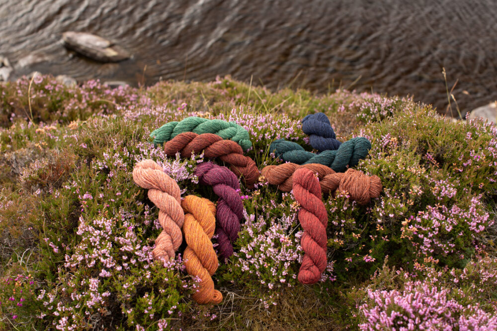 Alice Starmore 2 Ply Hebridean hand knitting yarn