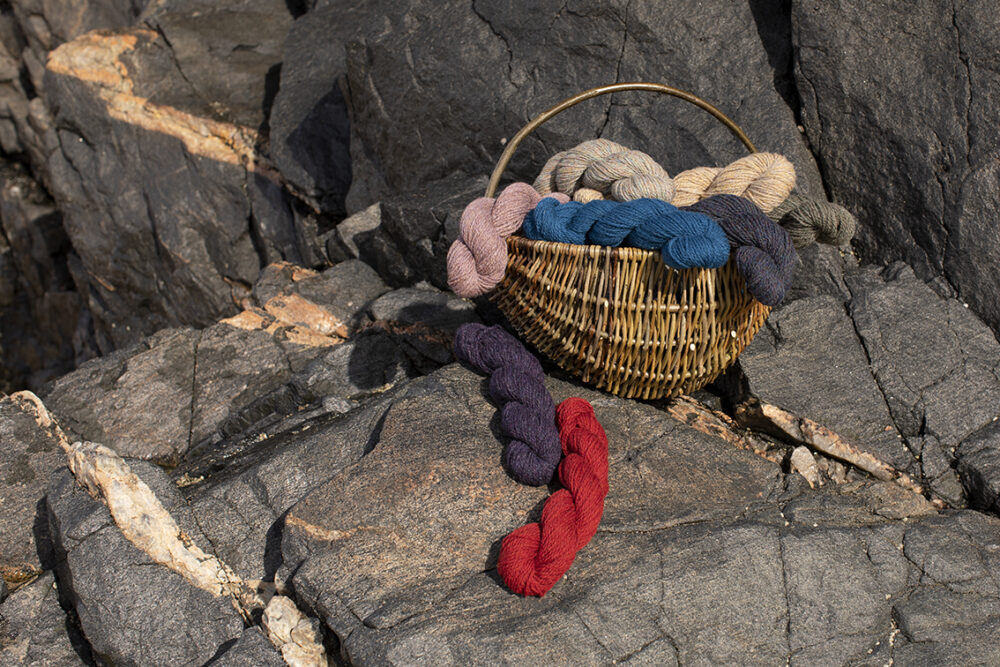Alice Starmore 2 Ply Hebridean hand knitting yarn