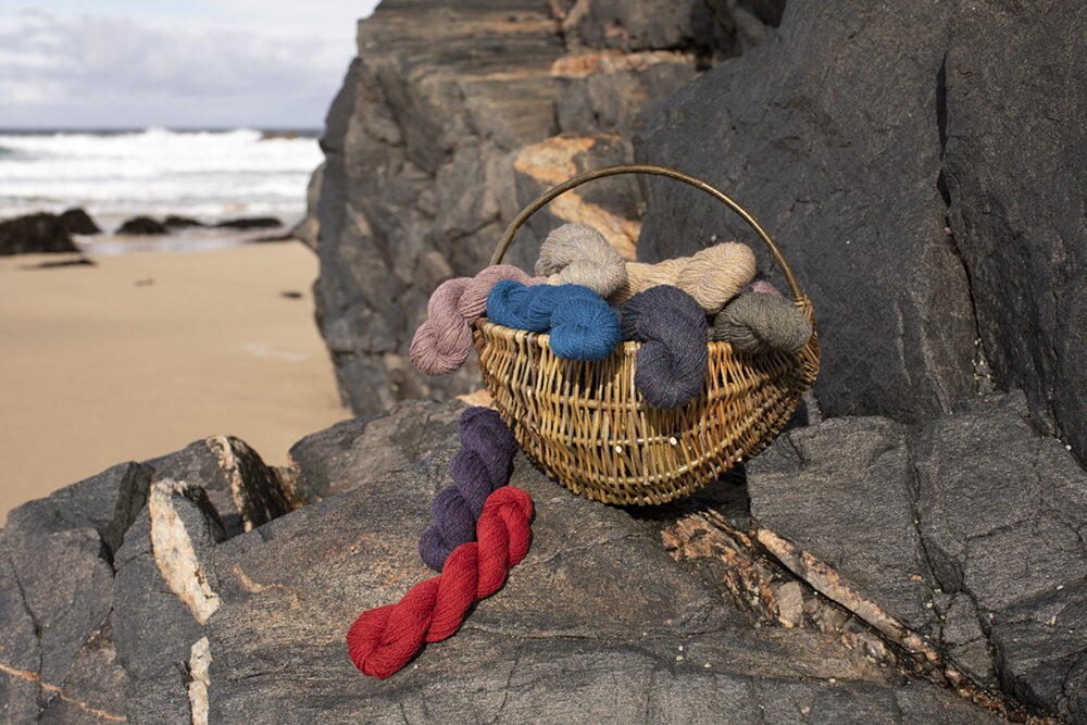 Alice Starmore 2 Ply Hebridean hand knitting yarn