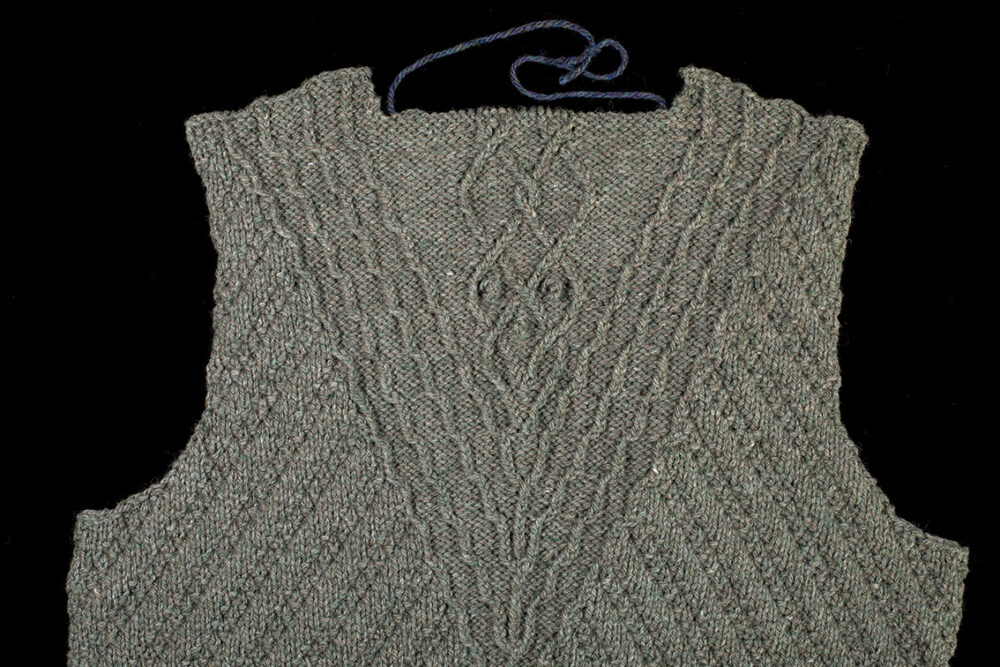 Staran patterncard kit design by Alice Starmore in Hebridean 3 Ply yarn