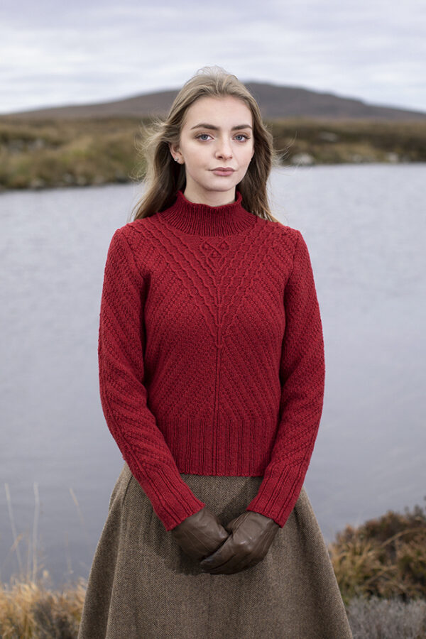 Staran patterncard kit design by Alice Starmore in Hebridean 3 Ply yarn