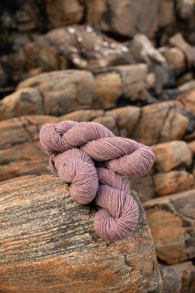 Alice Starmore 3 Ply Hebridean hand knitting yarn in Driftwood