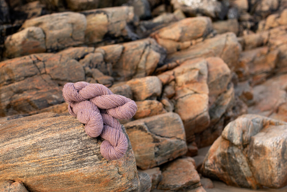 Alice Starmore 3 Ply Hebridean hand knitting yarn in Driftwood