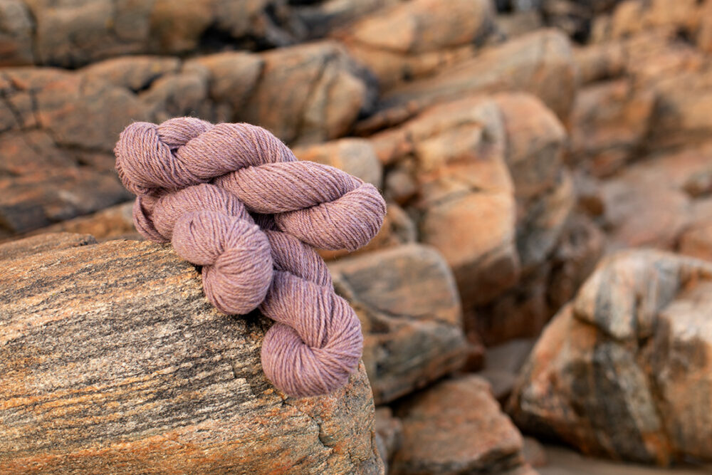 Alice Starmore 3 Ply Hebridean hand knitting yarn in Driftwood
