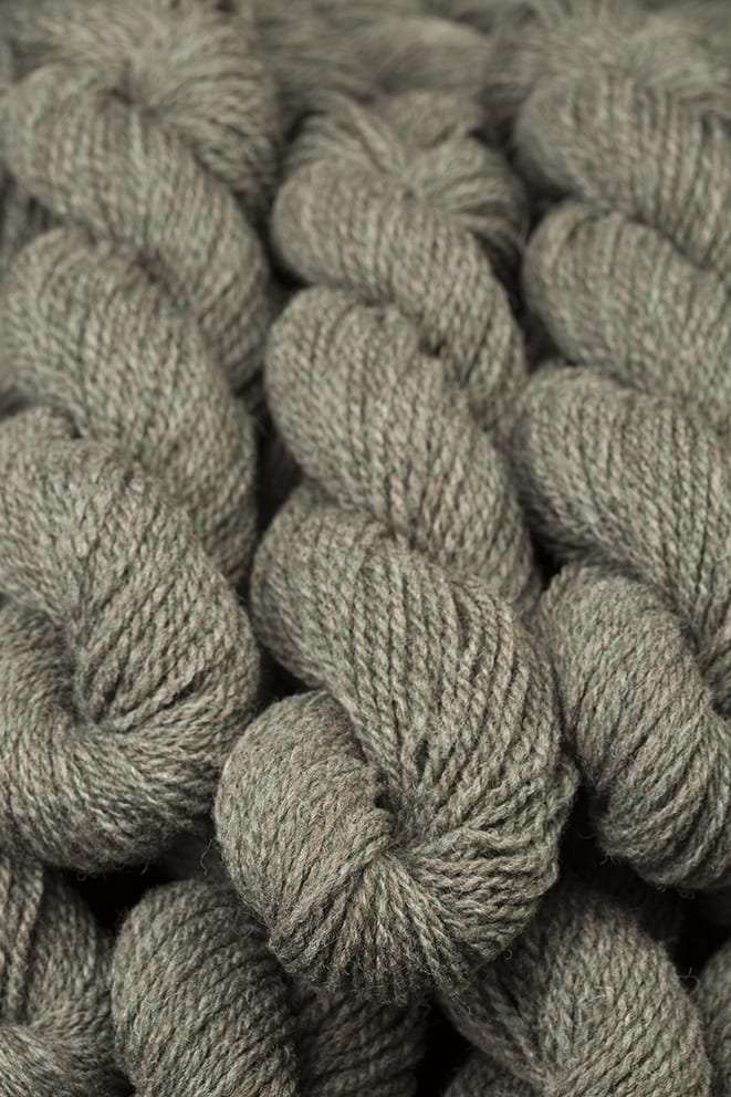 Alice Starmore 2 Ply Hebridean hand knitting yarn in Bogbean