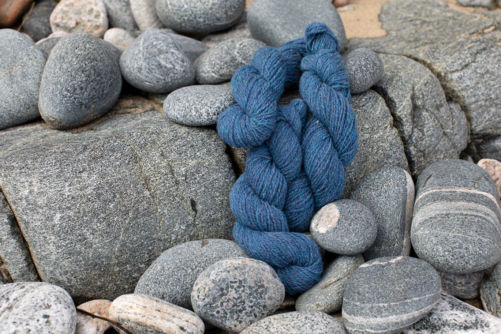 Alice Starmore 2 Ply Hebridean hand knitting yarn in Shearwater