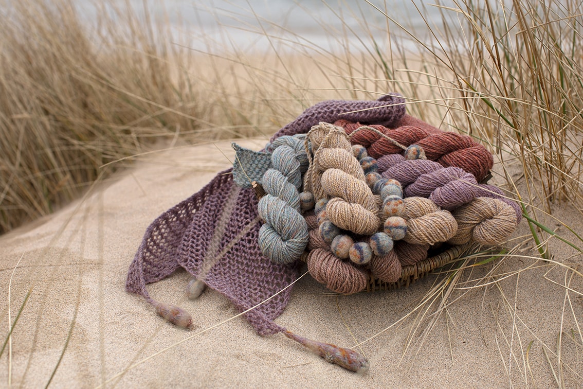 Seaweed Scarf & Wrap – Virtual Yarns