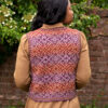 Rosarie patterncard kit design by Jade Starmore in Hebridean 2 Ply yarn