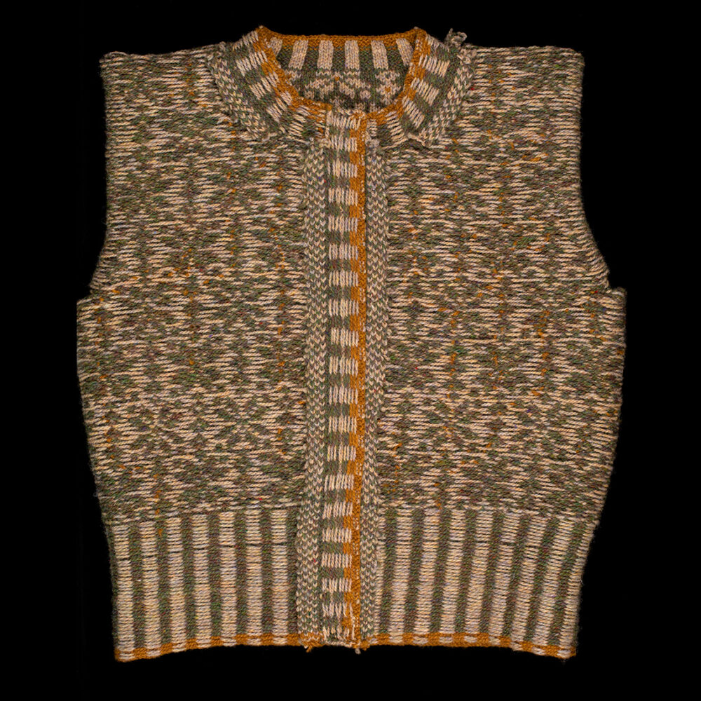 Polaris patterncard kit design by Alice Starmore in Hebridean 2 Ply yarn