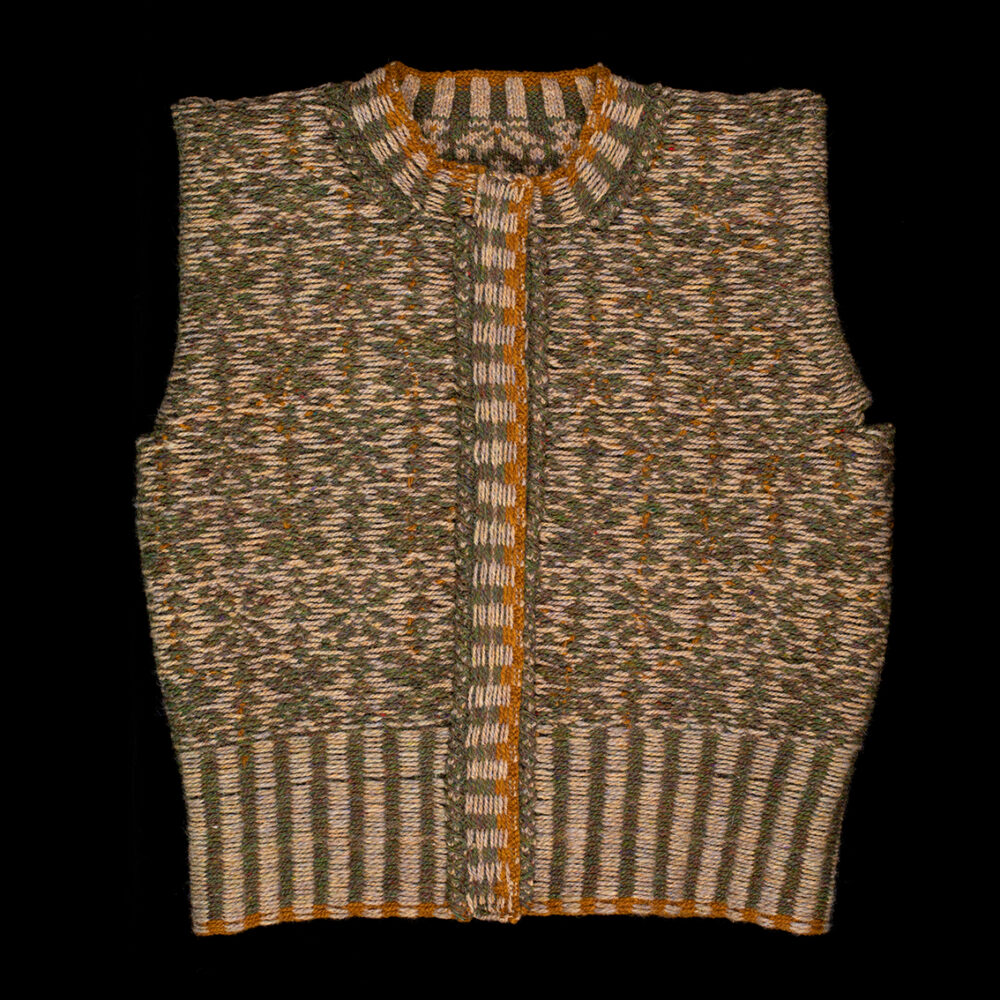 Polaris patterncard kit design by Alice Starmore in Hebridean 2 Ply yarn