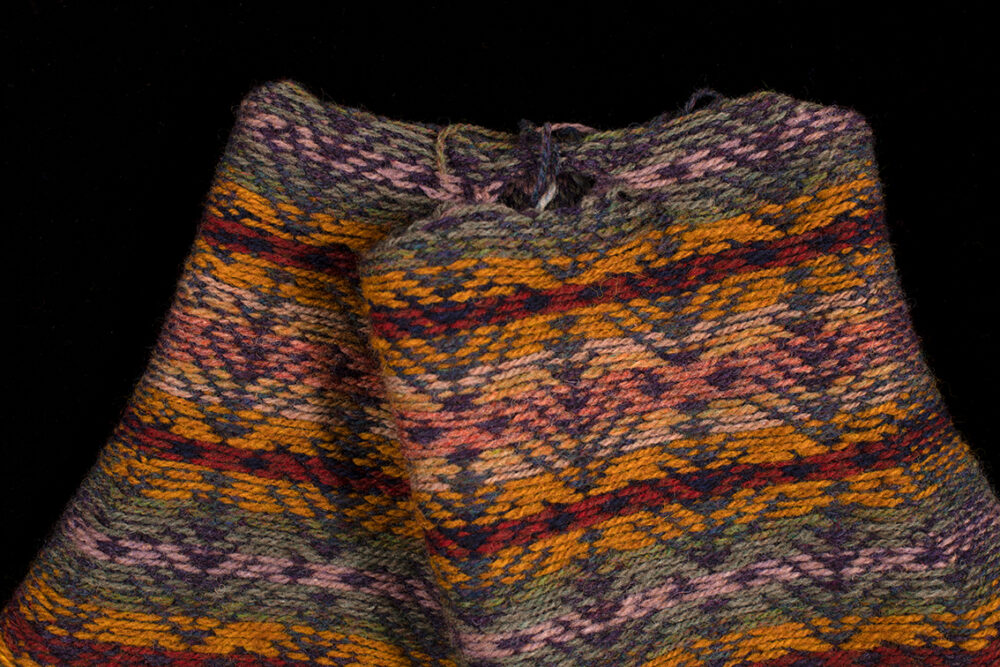 Oregon Autumn patterncard kit design by Alice Starmore in Hebridean 2 Ply yarn
