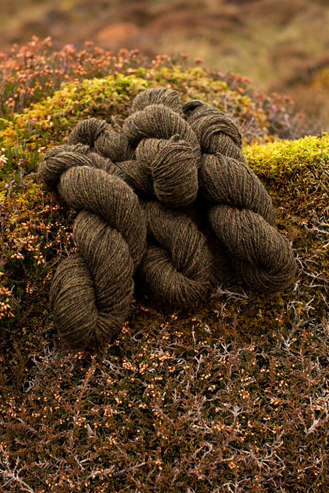 Alice Starmore 2 Ply Hebridean hand knitting yarn in Glen