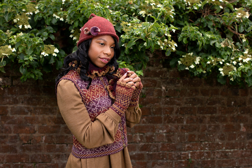 Alice Starmore at Virtual Yarns Creative Course No.1 - Knitting, Felting & Embroidery