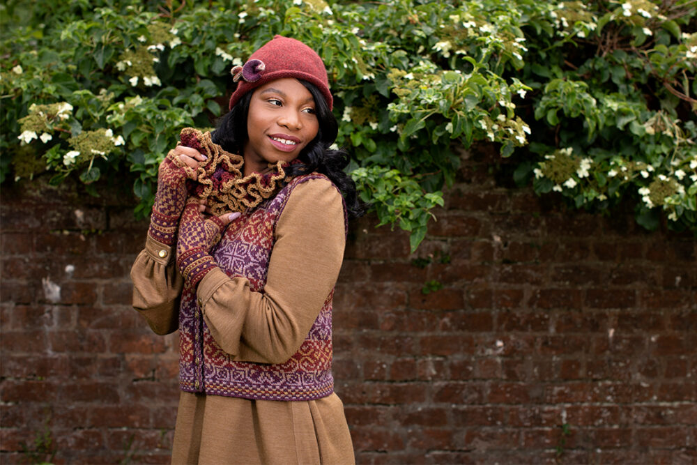 Alice Starmore at Virtual Yarns Creative Course No.1 - Knitting, Felting & Embroidery