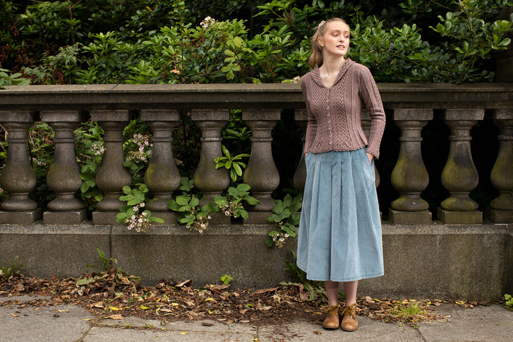 Eala Bhan hand knitwear design from the book Aran Knitting by Alice Starmore