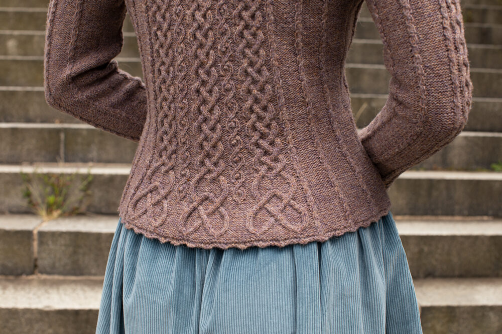 Eala Bhan hand knitwear design from the book Aran Knitting by Alice Starmore