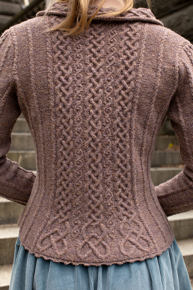 Eala Bhan hand knitwear design from the book Aran Knitting by Alice Starmore