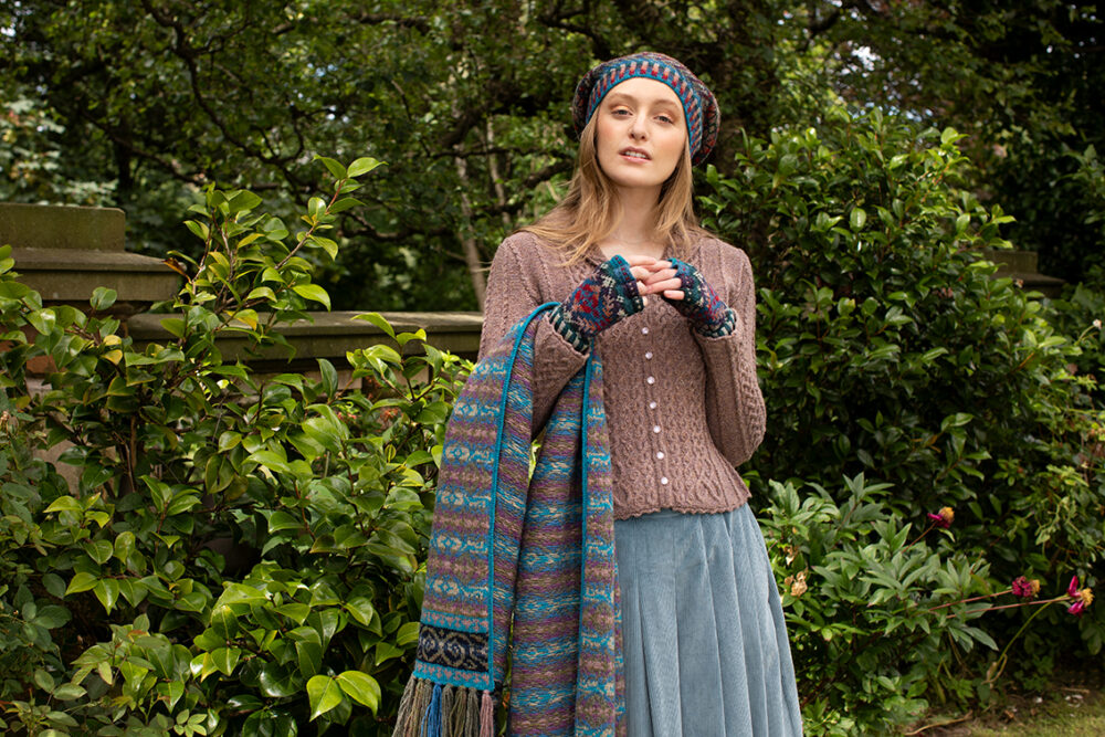 Eala Bhan hand knitwear design from the book Aran Knitting by Alice Starmore