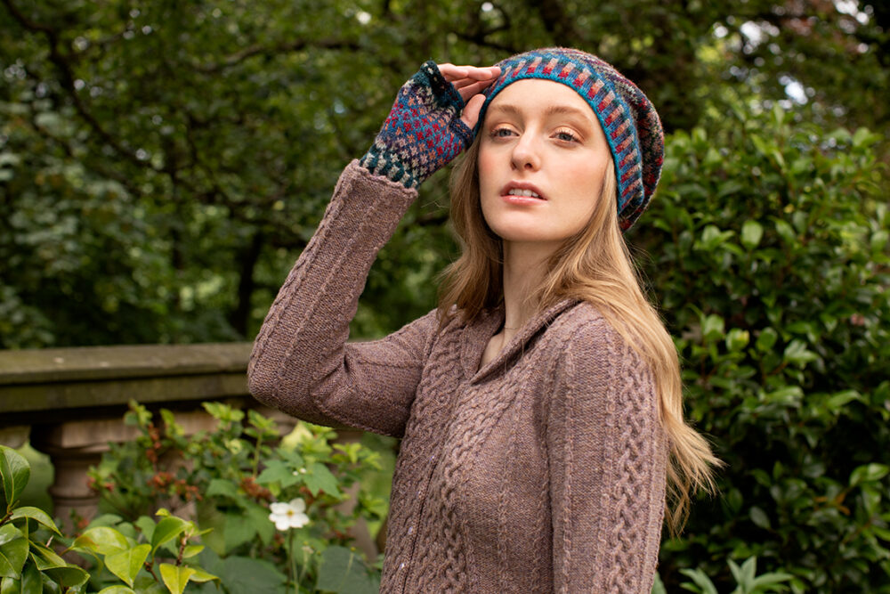 Eala Bhan hand knitwear design from the book Aran Knitting by Alice Starmore