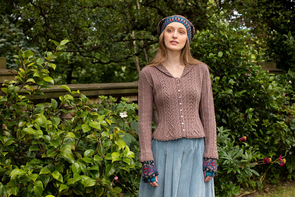 Eala Bhan hand knitwear design from the book Aran Knitting by Alice Starmore