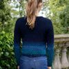 Traigh Cardigan patterncard kit design by Jade Starmore in Hebridean 2 Ply yarn