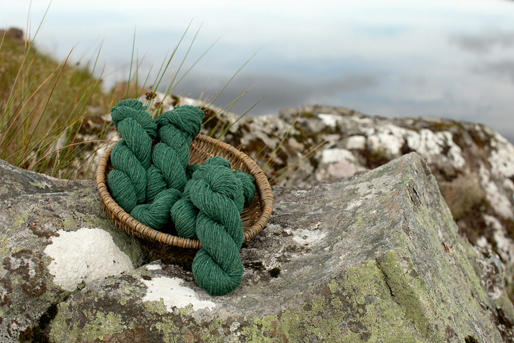 Alice Starmore Hebridean 3 Ply pure new British wool hand knitting Yarn in Bogbean colour