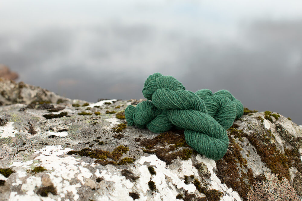 Alice Starmore Hebridean 3 Ply pure new British wool hand knitting Yarn in Bogbean colour