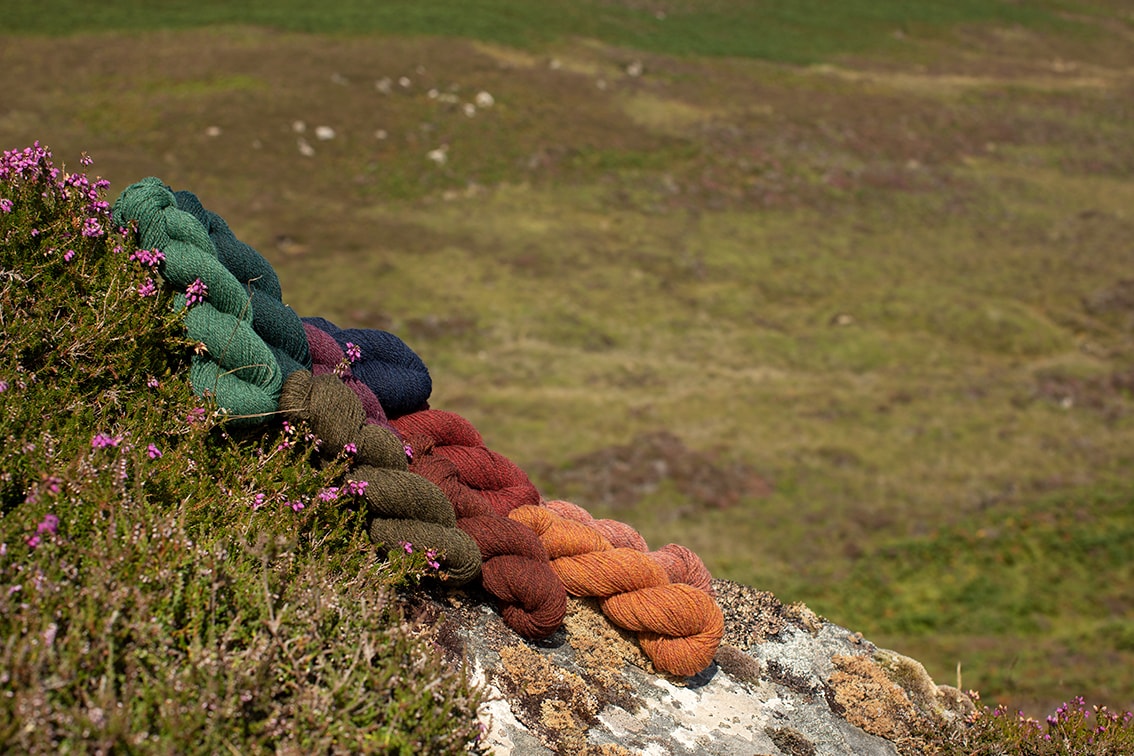 Alice Starmore Hebridean 2 Ply pure new British wool hand knitting Yarn