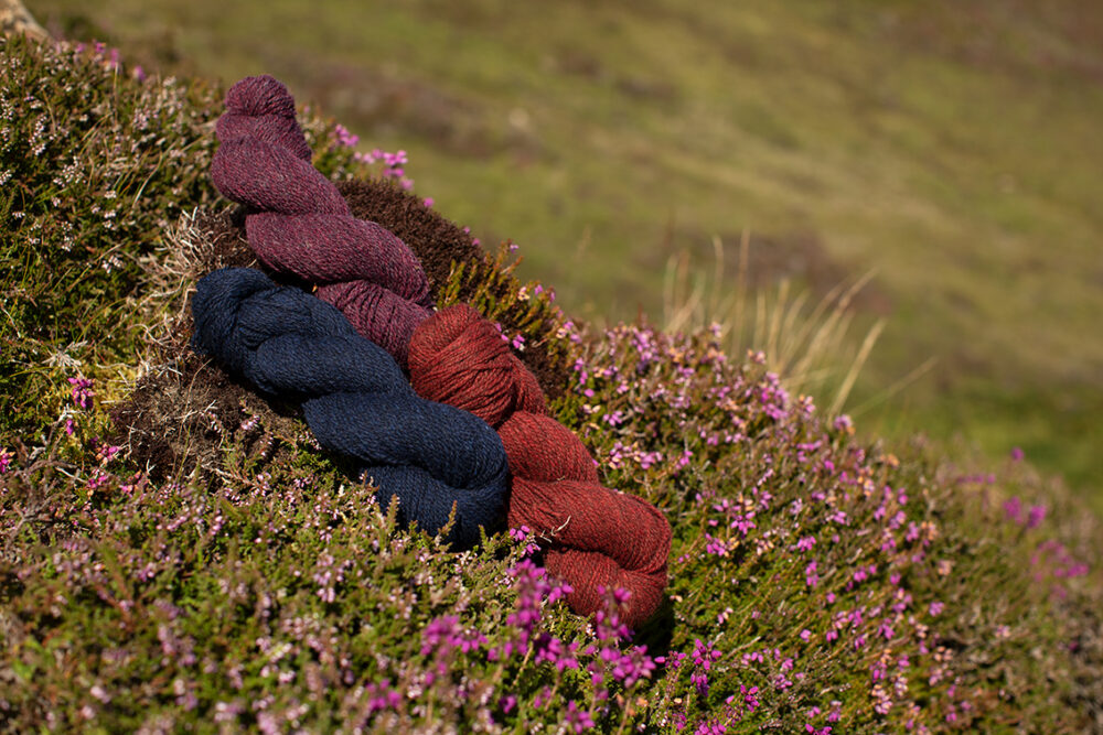 Alice Starmore Hebridean 2 Ply pure new British wool hand knitting Yarn