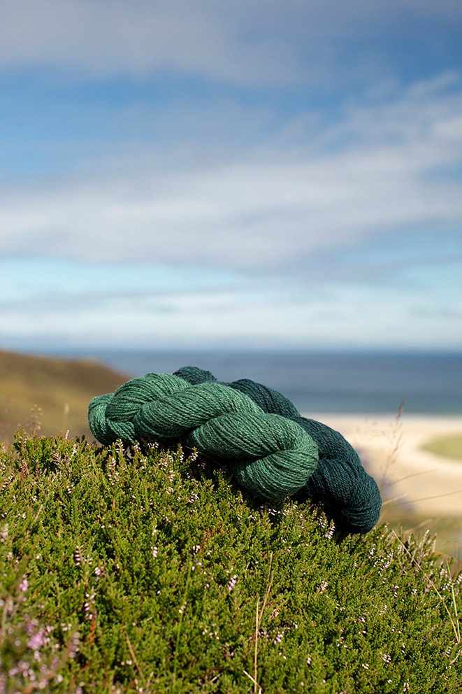 Alice Starmore Hebridean 2 Ply pure new British wool hand knitting Yarn