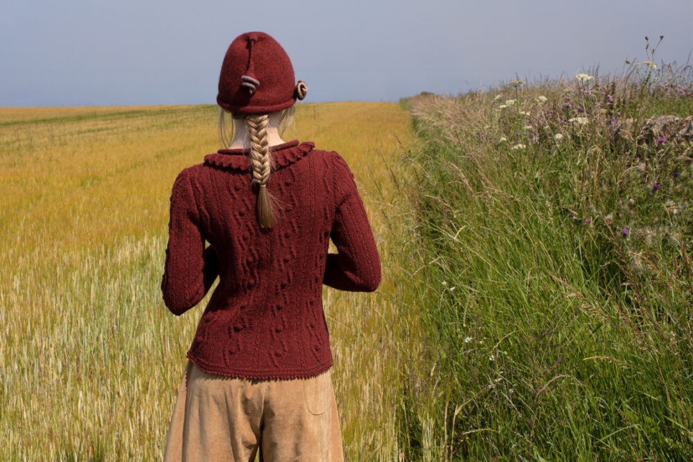 Alice Starmore at Virtual Yarns Creative Course No.1 - Knitting, Felting & Embroidery