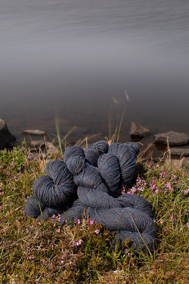 Alice Starmore Hebridean 3 Ply pure new British wool hand knitting Yarn in Selkie colour