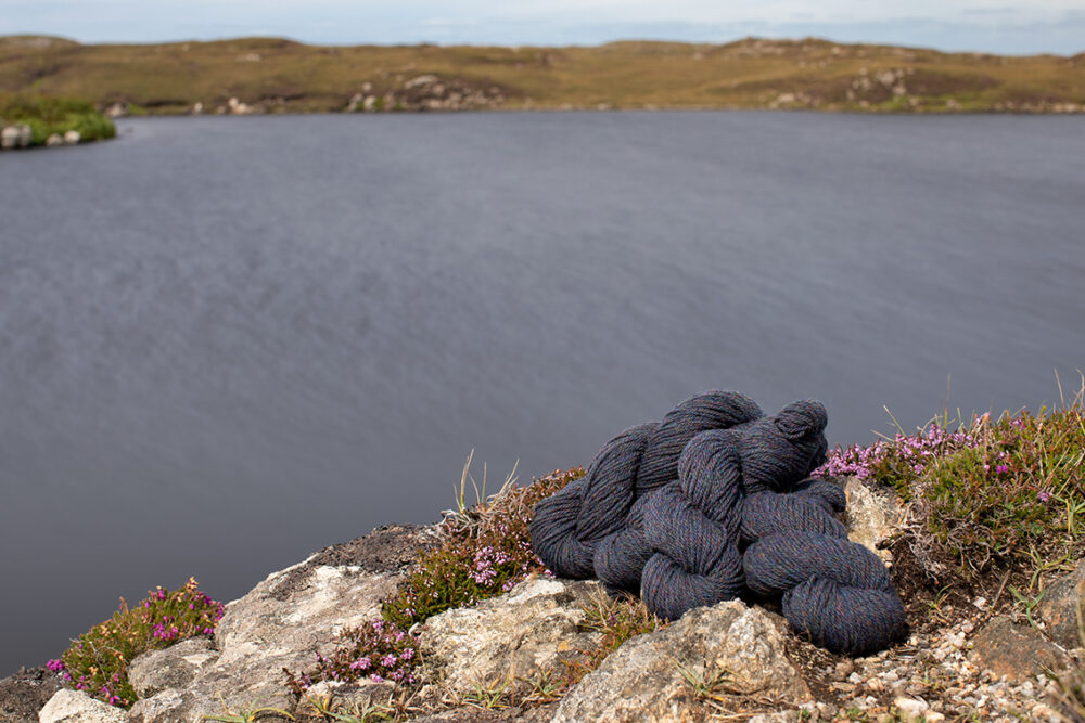 Alice Starmore Hebridean 3 Ply pure new British wool hand knitting Yarn in Selkie colour