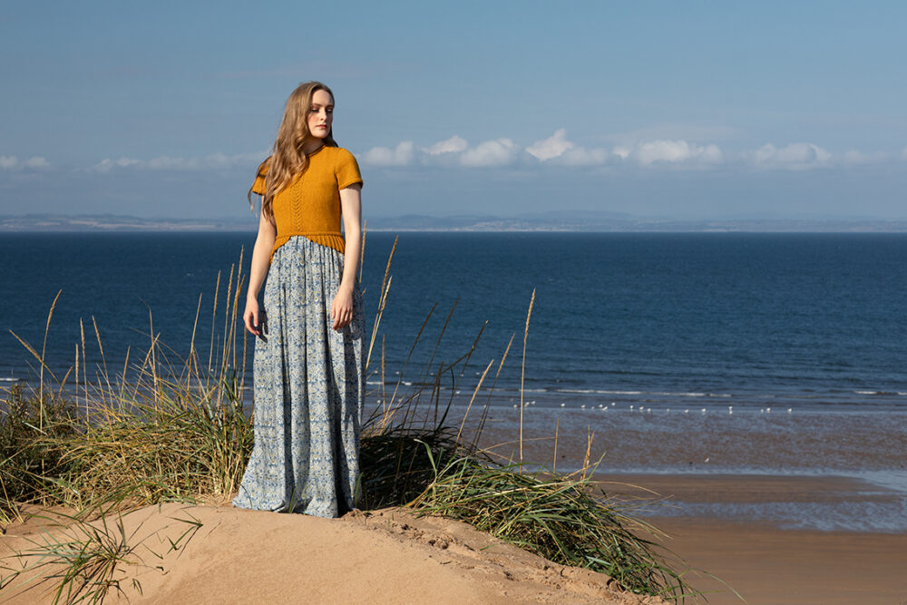 Sulaire Spencer patterncard kit hand knitwear design by Alice Starmore