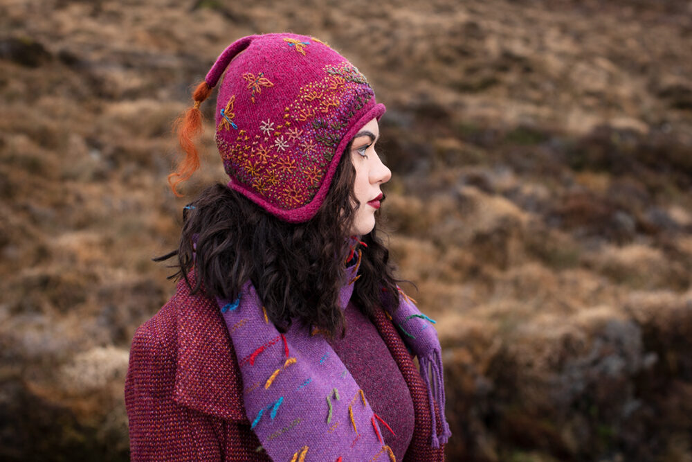 Alice Starmore at Virtual Yarns Creative Course No.1 - Knitting, Felting & Embroidery