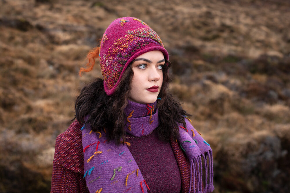 Alice Starmore at Virtual Yarns Creative Course No.1 - Knitting, Felting & Embroidery