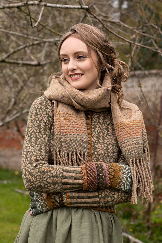 Seaweed Scarf & Wrap – Virtual Yarns