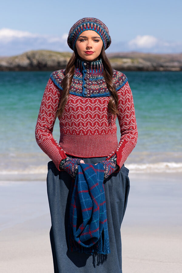 Boreray Pullover and Marina Set patterncard kit designs and Am Baile ...