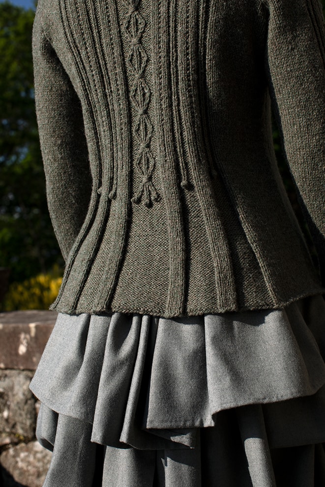 Strathspey patterncard kit by Alice Starmore in Hebridean 3 Ply pure British wool hand knitting yarn