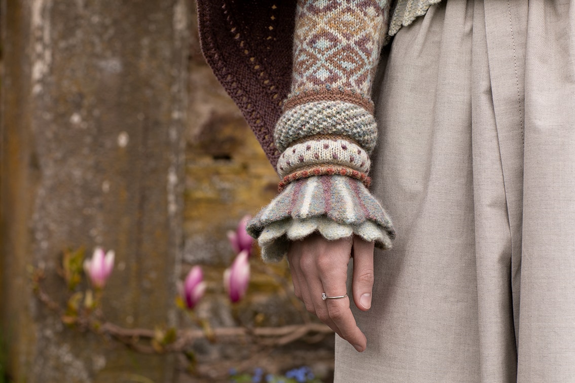 Creative Course 2 - Dún Cuff design from the Queen of the Waves collection by Alice Starmore