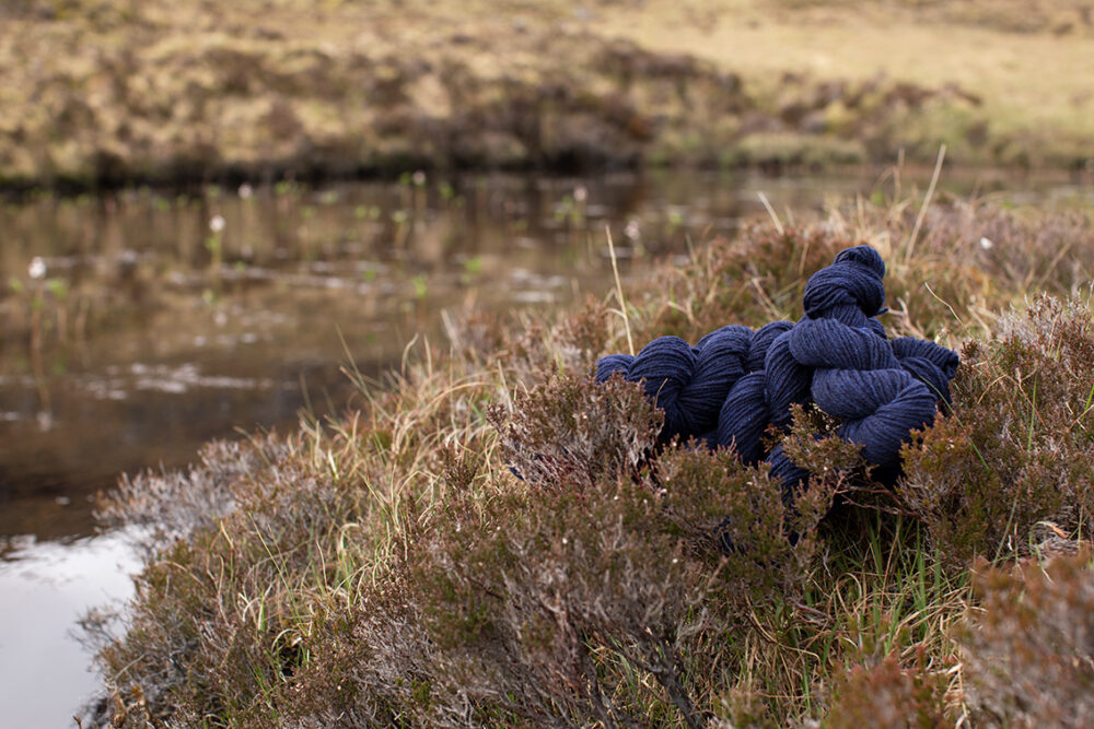 Alice Starmore Hebridean 3 Ply pure new British wool hand knitting Yarn in Kelpie colour