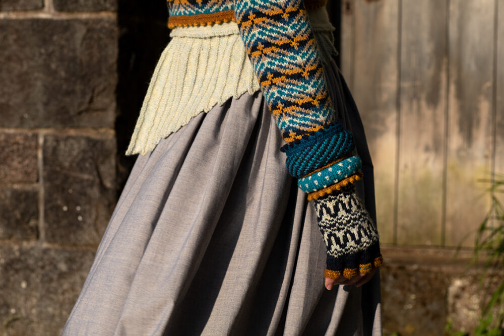 Creative Course 2 - Dún Cuff design from the Queen of the Waves collection by Alice Starmore