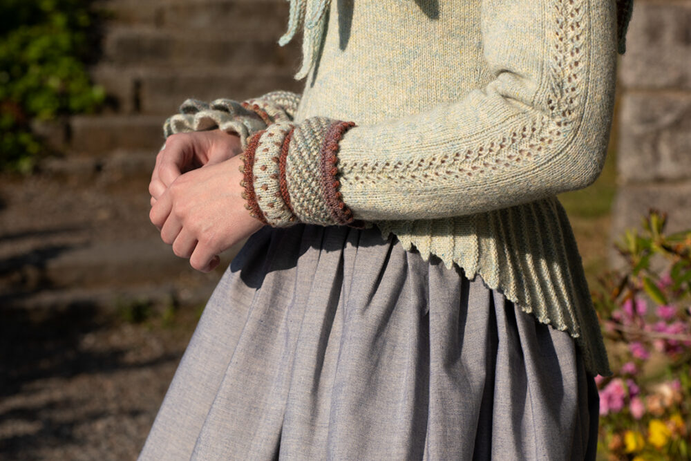 Creative Course 2 - Dún Cuff design from the Queen of the Waves collection by Alice Starmore