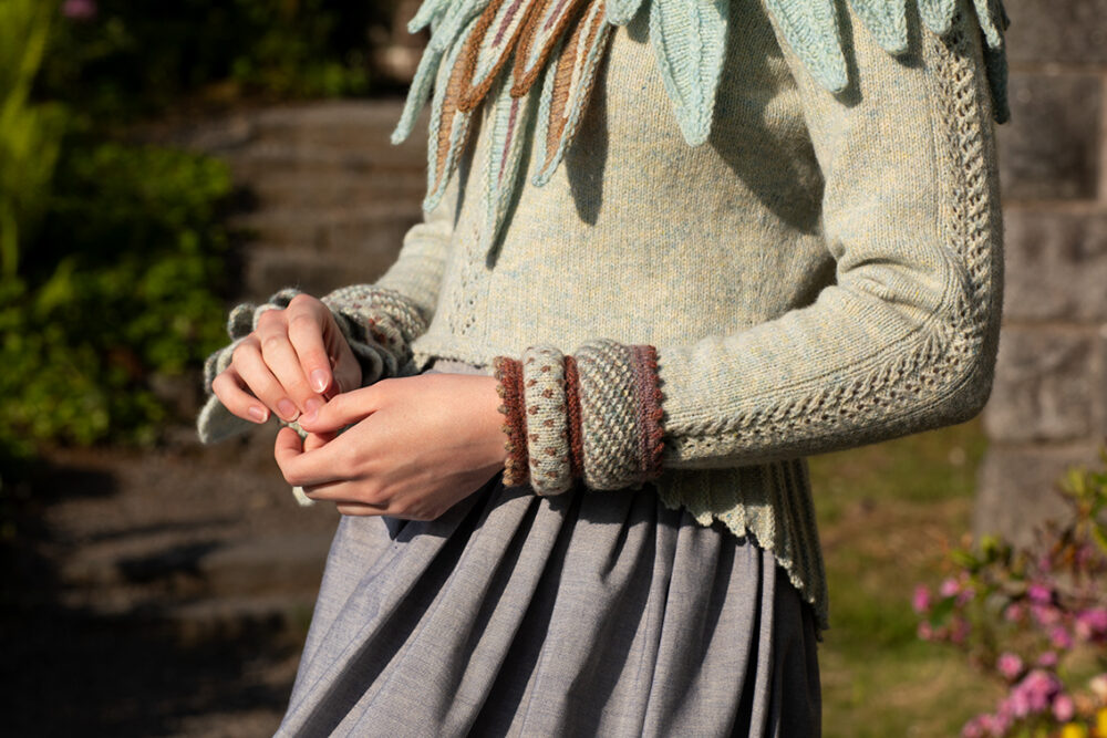 Creative Course 2 - Dún Cuff design from the Queen of the Waves collection by Alice Starmore