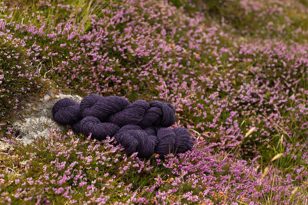 Alice Starmore Hebridean 3 Ply pure new British wool hand knitting Yarn in Limpet colour
