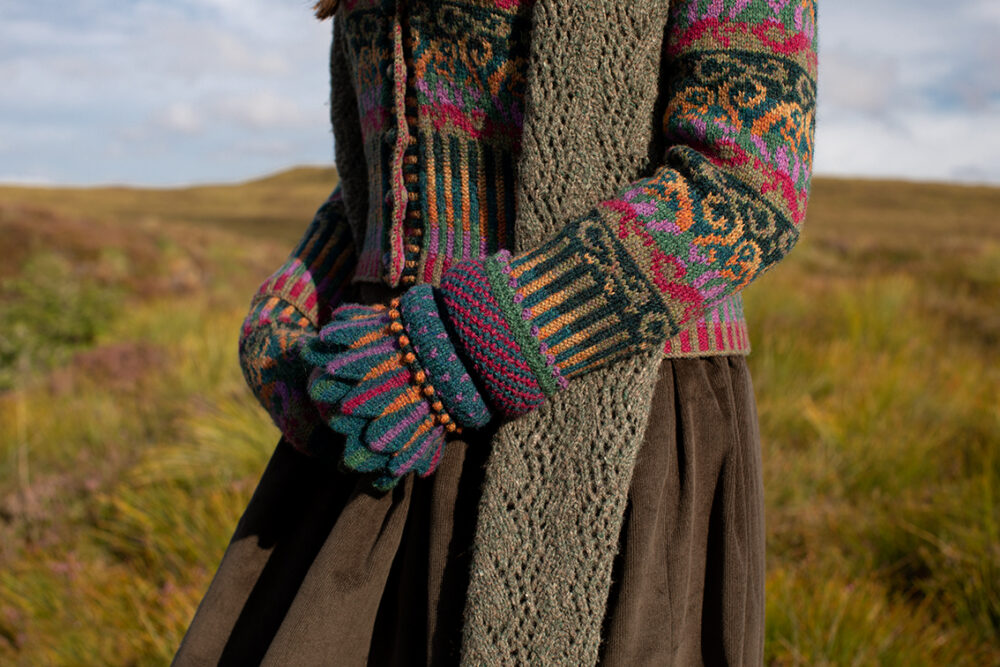 Creative Course 2 - Dún Cuff design from the Queen of the Waves collection by Alice Starmore