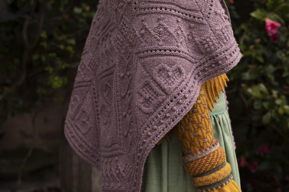 Infinite Cable Online Class Design by Alice Starmore in Driftwood Hebridean 3 Ply