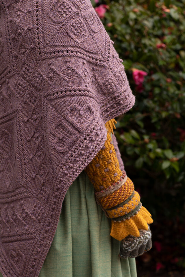 Infinite Cable Online Class Design by Alice Starmore in Driftwood Hebridean 3 Ply