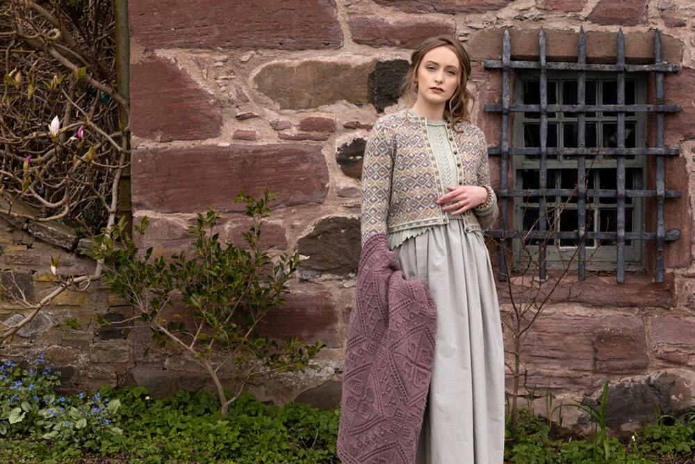 Infinite Cable Online Class Design by Alice Starmore in Driftwood Hebridean 3 Ply