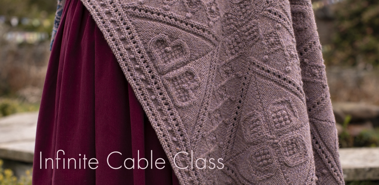 Infinite Cable Online Class Design by Alice Starmore